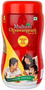 Multani Chyawanprash Special Enriched With Kesar | Builds Strength & Stamina - 500gm