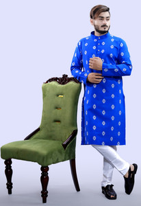 Tibra Collection Men Kurta Pyjama Set