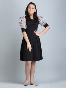 Deklook Girls Midi/Knee Length Casual Dress