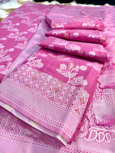 Banaras silk palace Woven Banarasi Cotton Silk Saree