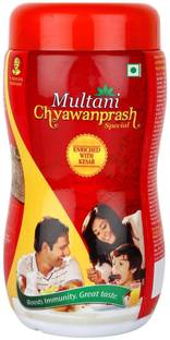 Multani Chyawanprash Special Enriched With Kesar | Builds Strength & Stamina - 500gm