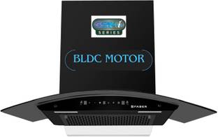 FABER HOOD IRIS BLDC FL HC BK 90 Auto Clean Wall Mounted BLACK 1500 CMH Chimney