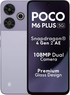 POCO M6 Plus 5G (Misty Lavender, 128 GB)