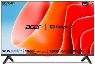 Acer Advanced I Series 80.01 cm (32 inch) HD Ready LED Smart Google TV with 1.5GB RAM, 16GB Storage, 3...