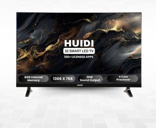 HUIDI 80 cm (32 Inch) HD Ready LED Smart Android Based TV with With Game Mode