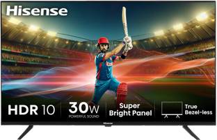 Hisense 80 cm (32 inch) HD Ready LED Smart Google TV with Dolby Audio, 30W Powerful Sound, HDR 10, Sup...