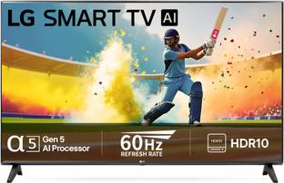 LG 32LQBPTA 80 cm (32 inch) HD Ready LED Smart WebOS TV with Alpha5 Gen5 AI Processor, ThinQ AI, AI So...