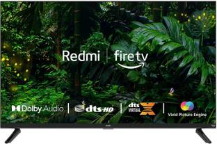 REDMI 80 cm (32 inch) HD Ready LED Smart FireTv OS 7 TV with 2 table stand