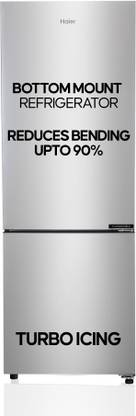 Haier 237 L Frost Free Double Door 2 Star Convertible Refrigerator  with Convertible 8-in-1Turbo Icing