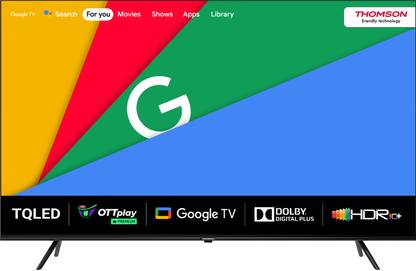 Thomson OP MAX 126 cm (50 inch) Ultra HD (4K) LED Smart Google TV with HDR10+ and Dolby Digital Plus
