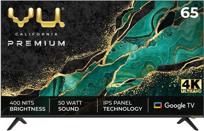 Vu 164 cm (65 inch) Ultra HD (4K) LED Smart Google TV