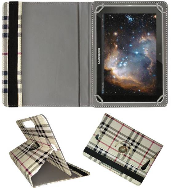 Fastway Book Cover for Karbonn Smart Tab Designer Rotating Case