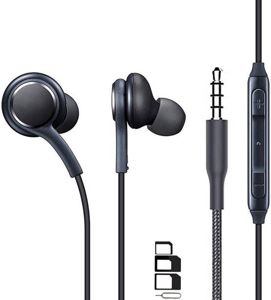 UrCart Headphone Accessory Combo for Samsung, Motorola, Sony, HTC, Nexus, LG, Microsoft, Nokia, OPPO, GIONEE, Blackberry, Lenovo, Honor, Asus, Huawei, VIVO, Xiaomi, Google, Panasonic, Micromax, Coolpad, XOLO, Lava, Celkon, Karbonn, ZTE, Iball, Swipe, Toshiba, Alcatel, Meizu, Yu, Galaxy S7 / S6 / Edge / Plus, Note 5 / 4, LG, Nexus, HTC, Motorola Moto G4 /G4 Plus, Xiaomi Mi /Redmi Note 3/4/4s Android, tablets, power banks, bluetooth speakers, camera Earphones Original Like Headsets In-Ear Headphones Wired Stereo Bass Head Earbuds Hands-free With Mic, 3.5mm Jack