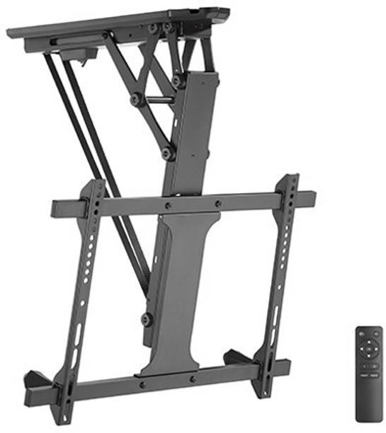 audiovan Motorised Flip Down TV Ceiling Mount Stand 32 to 70" Height Adjustable LED Bracket Ceiling TV Mount