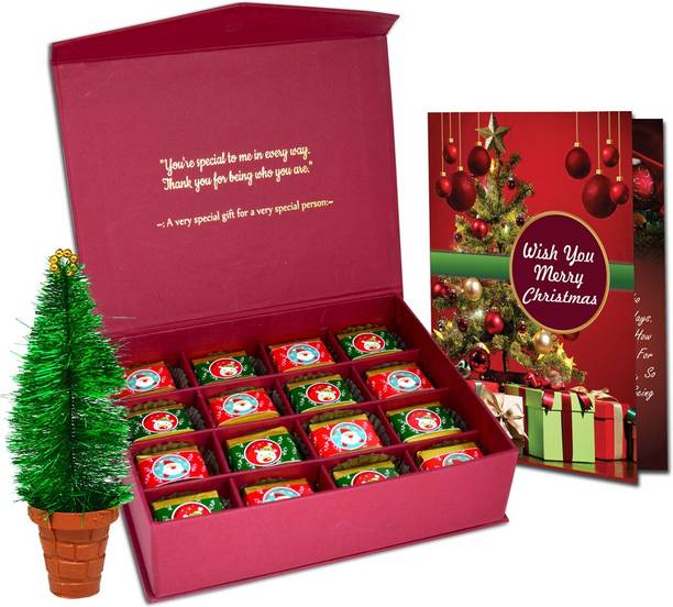 Midiron Christmas Chocolate Gift for Friends & Relative IZ06 Paper Gift Box
