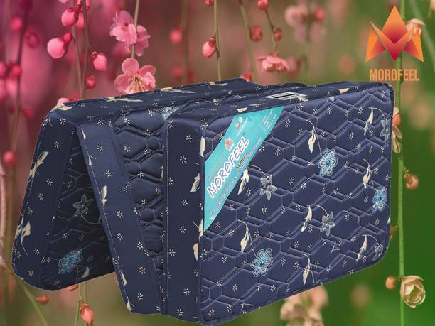 MOROFEEL Soft Bounce Folding Bed Mattress 4 inch Single EPE Foam Mattress