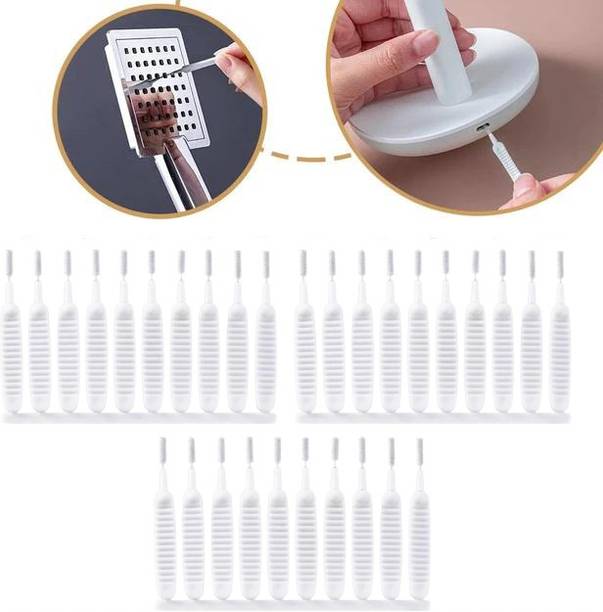 MAK Shower Nozzle Cleaning Brush,Keyboard,Gaps,Holes,Mobile Speaker Cleaner (30 Pcs) for Mobiles