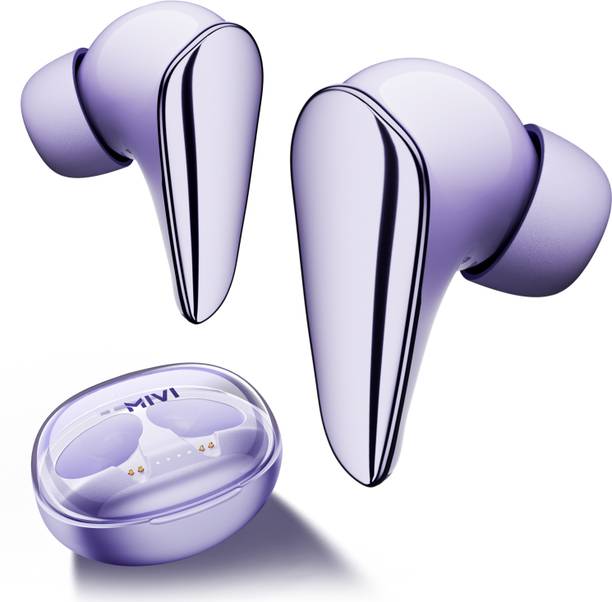 Mivi Duopods I7, 55Hrs PT, HD Call, Fast Charging, 3D Sound, AAC Audio Quality, 5.3v Bluetooth