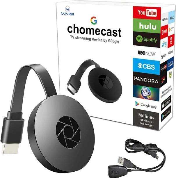 MARS Wi-Fi Display Dongle Stick for TV Media: Chromecast Portable Wireless Media Streaming Device