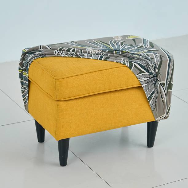 HOKiPO Polyester Floral 1 Seater Chair Cover