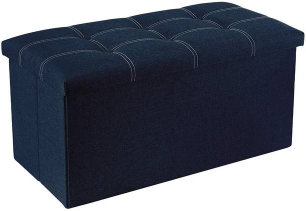 Nishaj Engineered Wood Standard Ottoman Storage Box