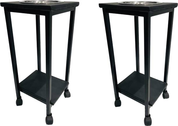 P P CHAIR Beauty Parlor pedicure Salon Barber manicure, With One Bowl Set of 2 (Black) Massage Chair