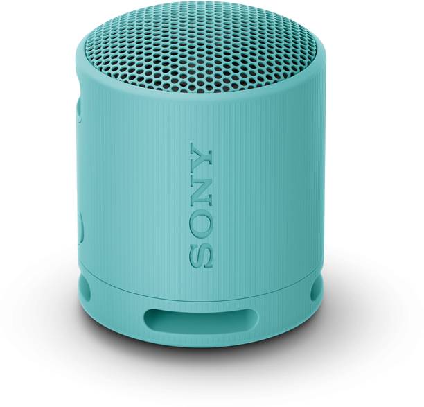 SONY SRS-XB100 Portable Super-Compact,Waterproof, 16Hrs Batt, Extra Bass,Built-In Mic Bluetooth Speaker