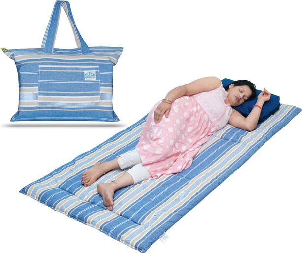 Next Go Mattress 1 Inch Foldable Rollable travel Slim 1 inch Single Cotton Mattress
