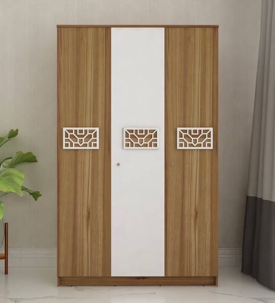 SIVOM Avant Multipurpose 3 Door Closet Engineered Wood 3 Door Wardrobe